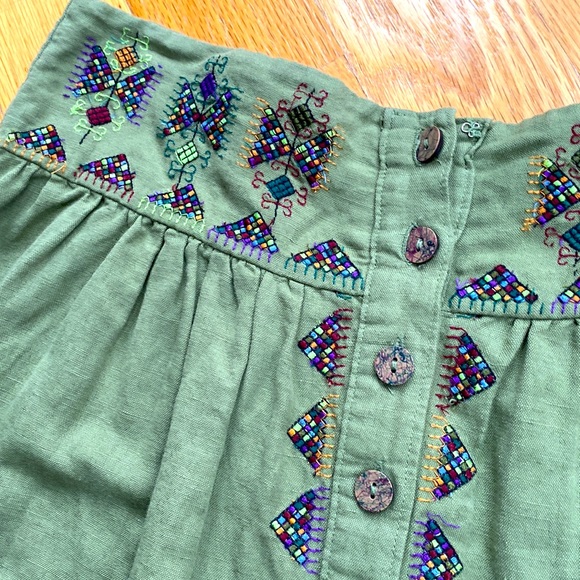 Maeve Green Skirt - Picture 2 of 6